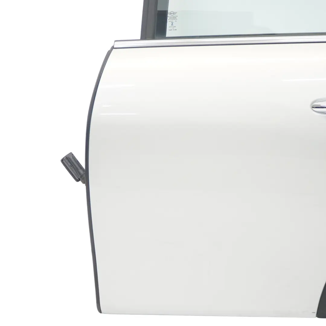 Door Rear Left N/S White Silver Metallic - A62 to Mini F55 with Part number 7327449 Mini F55 Door Rear Left N/S White Silver Metallic - A62 - SKU 7327449-WS1 - Part number 7327449