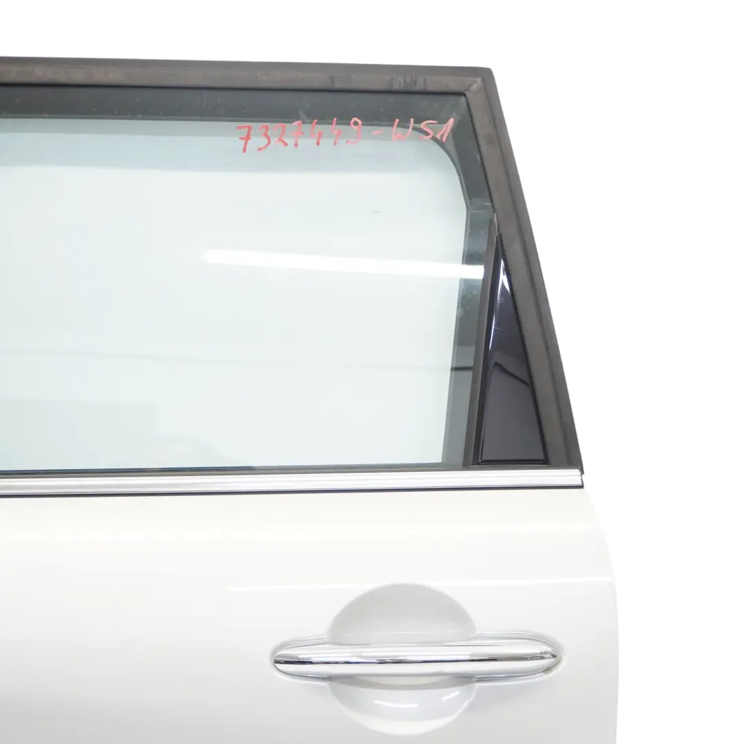 Porta posteriore sinistra White Silver Metallic - A62 per Mini F55 con numero di parte 7327449 Mini F55 Porta posteriore sinistra White Silver Metallic - A62 - SKU 7327449-WS1 - Numero di parte 7327449