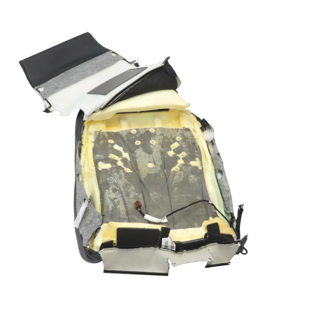 BMW F33 Sedile Sportivo Anteriore Destro Schienale Coperta Pelle Riscaldata Nero - SKU 7327662 - Numero di parte 7327662