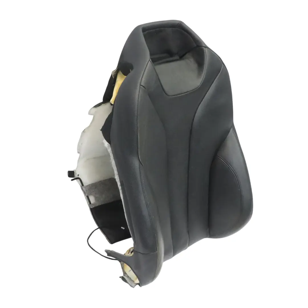BMW F33 Sport Seat Front Right O/S Backrest Cover Heated Leather Black - SKU 7327662 - Part number 7327662