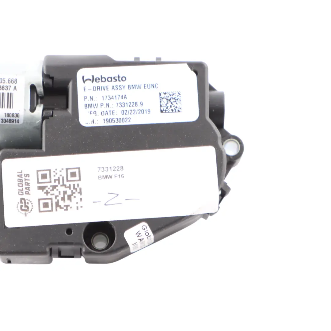 BMW X6 F16 Silniczek Szyberdachu 7316396 - SKU 7331228 - Numer Części 7331228