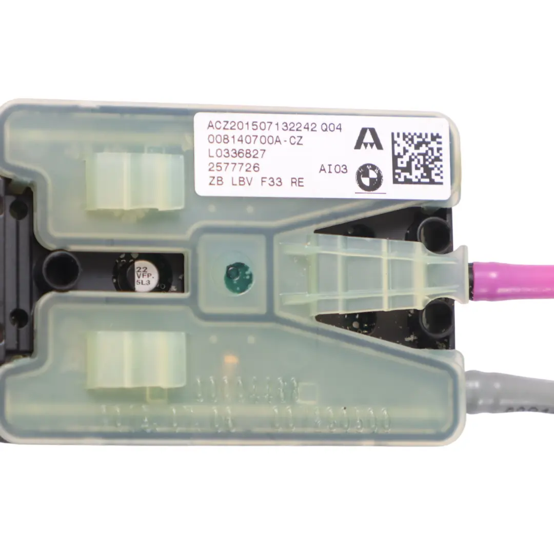 BMW F33 Sport Front Seat Backrest Width Adjustment Wiring Loom Valve - SKU 7339992 - Part number 7339992