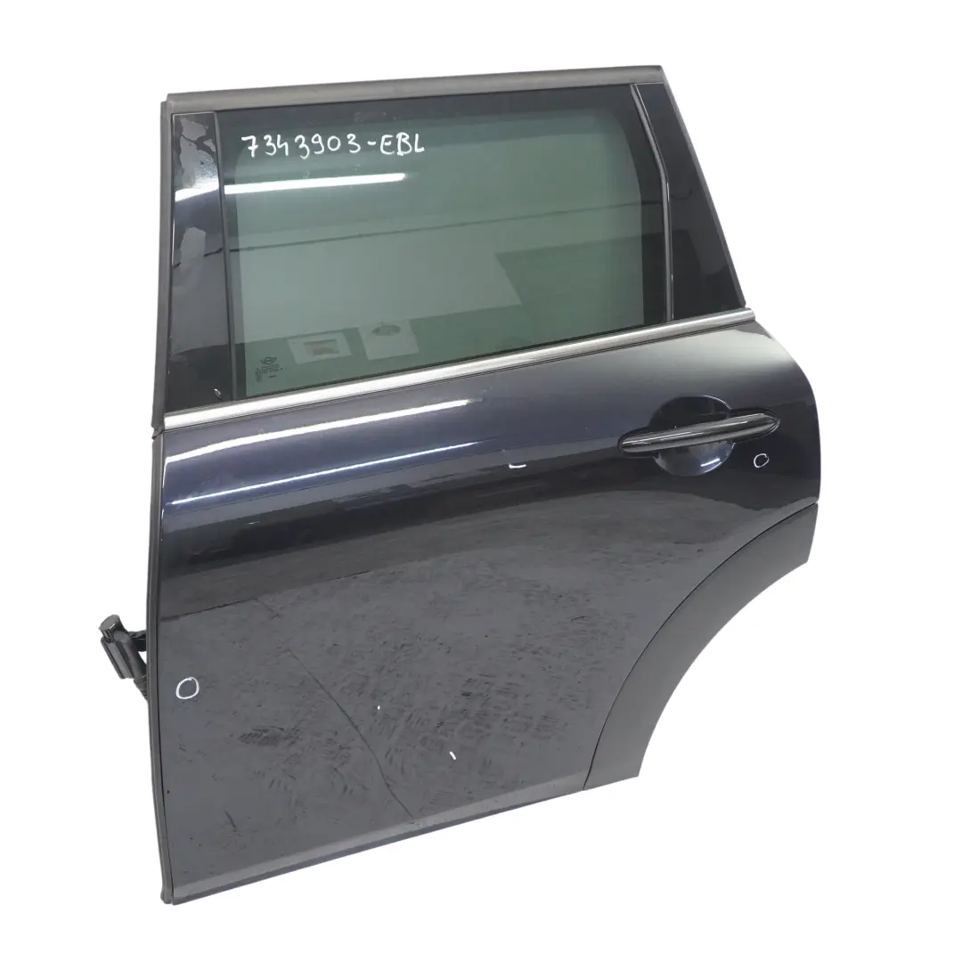 Door Left N/S Enigmatic Black Metallic - C3Y to Mini F54 Clubman Rear with Part number 7343903 Mini F54 Clubman Rear Door Left N/S Enigmatic Black Metallic - C3Y - SKU 7343903-EBL - Part number 7343903