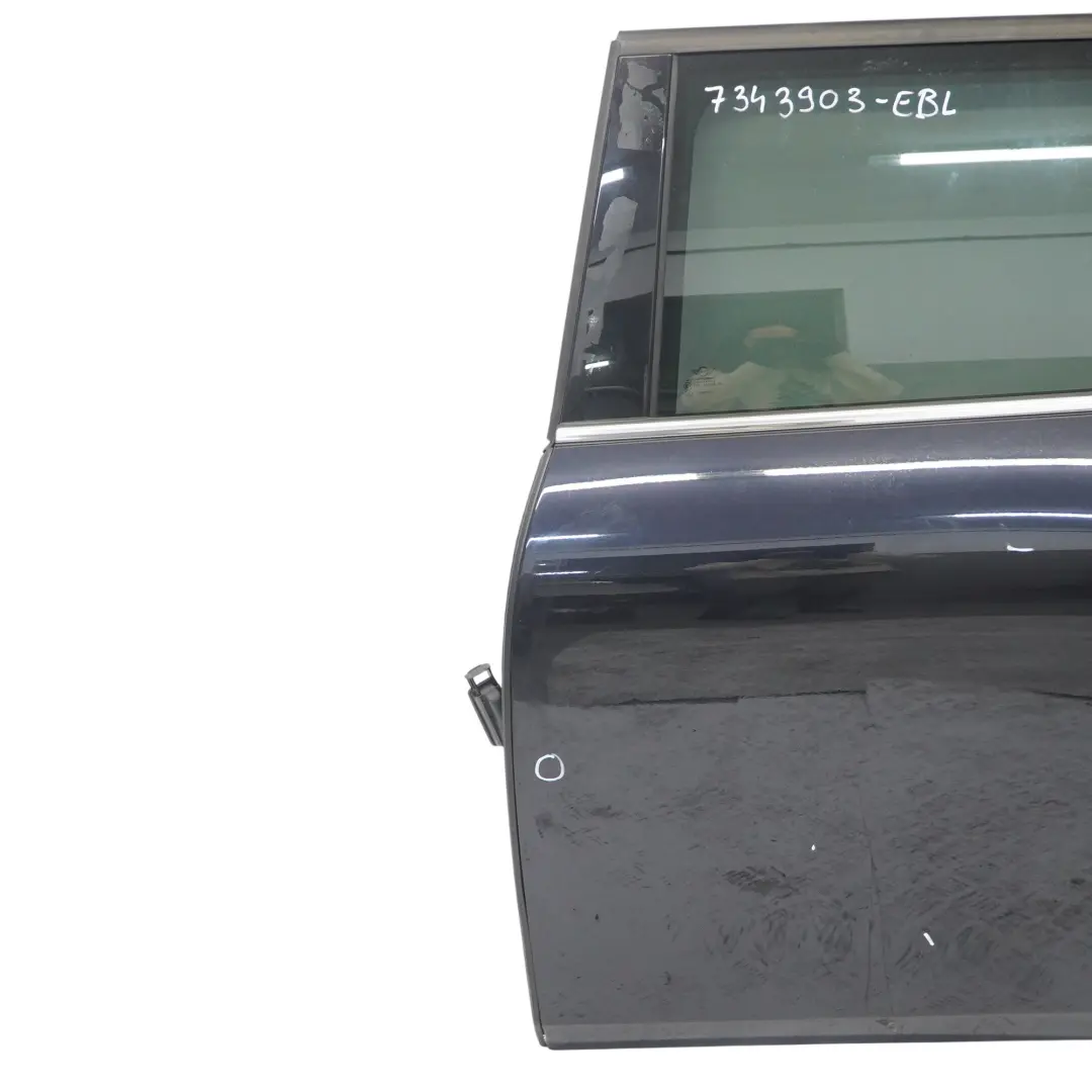 Door Left N/S Enigmatic Black Metallic - C3Y to Mini F54 Clubman Rear with Part number 7343903 Mini F54 Clubman Rear Door Left N/S Enigmatic Black Metallic - C3Y - SKU 7343903-EBL - Part number 7343903