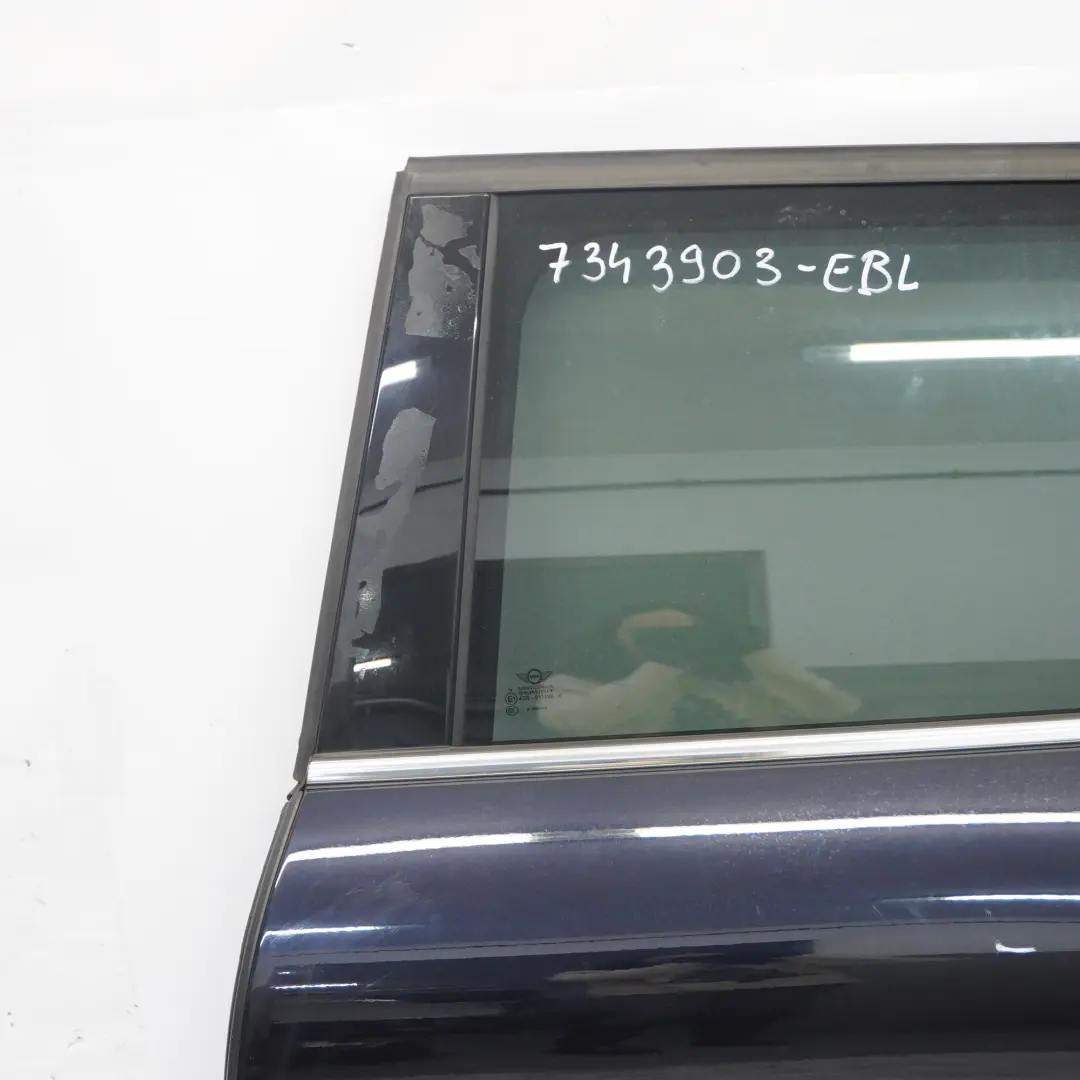 Door Left N/S Enigmatic Black Metallic - C3Y to Mini F54 Clubman Rear with Part number 7343903 Mini F54 Clubman Rear Door Left N/S Enigmatic Black Metallic - C3Y - SKU 7343903-EBL - Part number 7343903