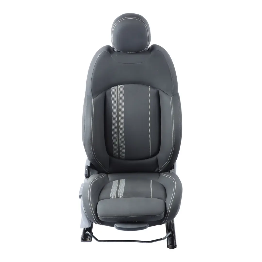 Mini Countryman F60 Sport Seat Front Right O/S Cloth Double Stripe Carbon Black - SKU 7344592 - Part number 7344592