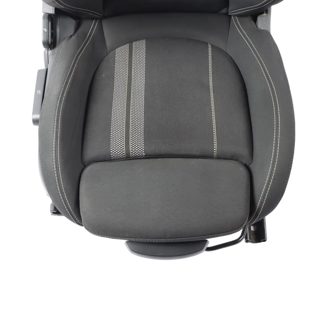 Mini Countryman F60 Sport Seat Front Right O/S Cloth Double Stripe Carbon Black - SKU 7344592 - Part number 7344592