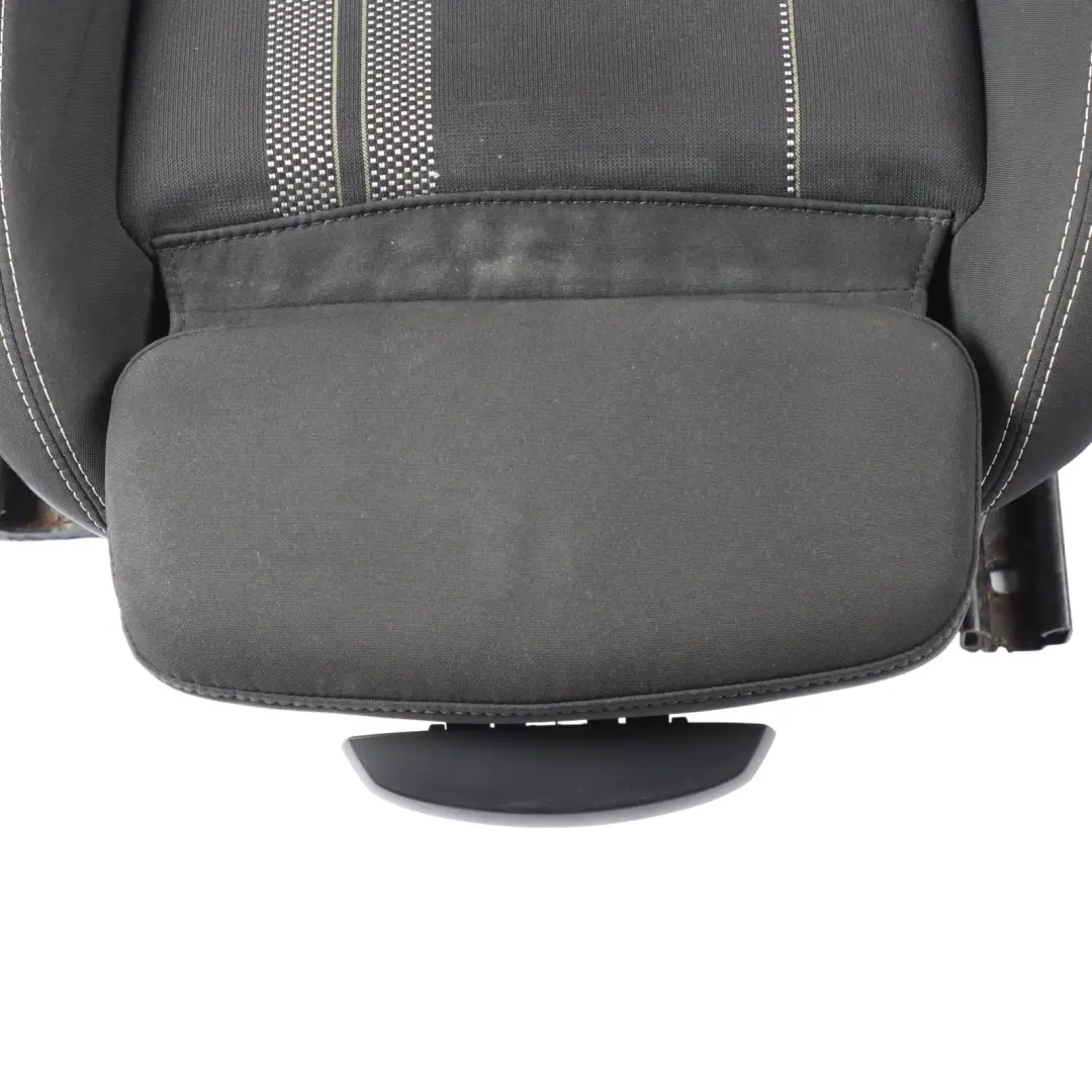 Front Right O/S Cloth Double Stripe Carbon Black to Mini Countryman F60 Sport Seat with Part number 7344592 Mini Countryman F60 Sport Seat Front Right O/S Cloth Double Stripe Carbon Black - SKU 7344592 - Part number 7344592