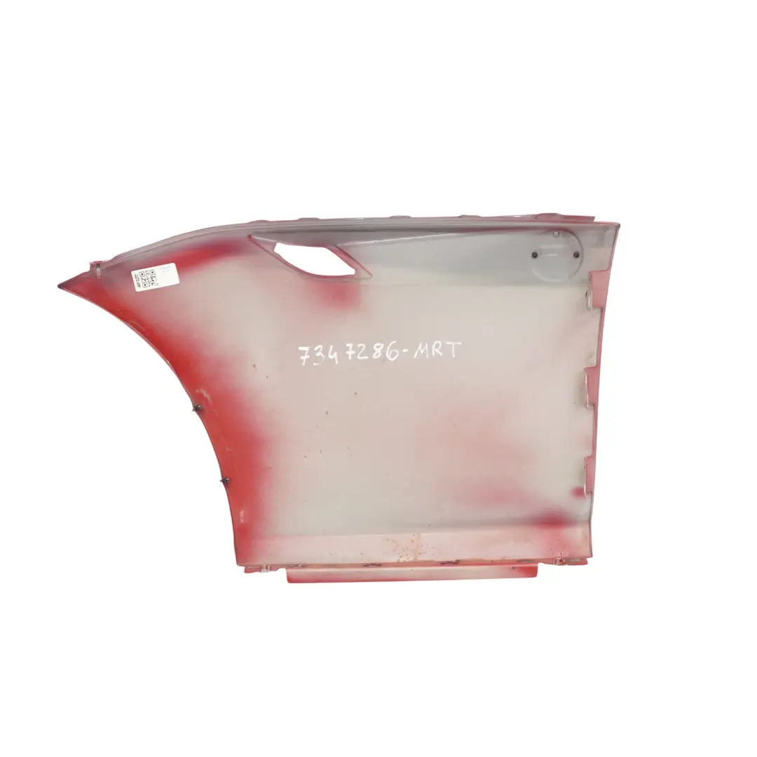 Pannello alare laterale anteriore destro Parafango Melbourne Red A75 per BMW Z4 E89 con numero di parte 7347286 BMW Z4 E89 Pannello alare laterale anteriore destro Parafango Melbourne Red A75 - SKU 7347286-MRT - Numero di parte 7347286