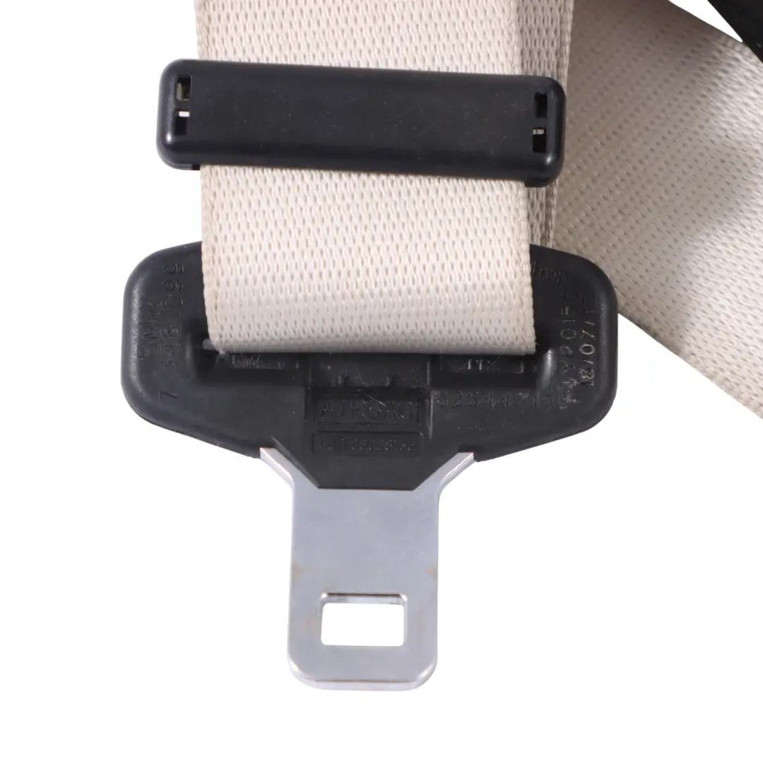 BMW F06 F12 F13 Front Seat Belt Upper Strap Left N/S - SKU 7348099 - Part number 7348099