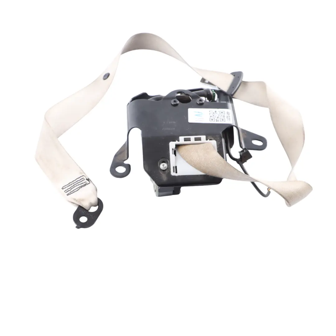  Front Seat Belt BMW F06 F12 F13 Seatbelt Right O/S Elfenbeinweiss - SKU 7348100 - Part number 7348100