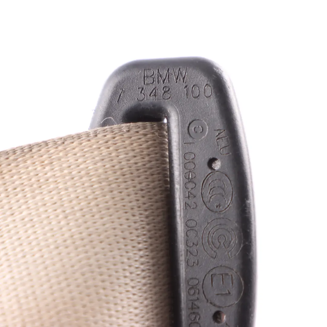 Front Seat Belt BMW F06 F12 F13 Seatbelt Right O/S Elfenbeinweiss to with Part number 7348100 Front Seat Belt BMW F06 F12 F13 Seatbelt Right O/S Elfenbeinweiss - SKU 7348100 - Part number 7348100