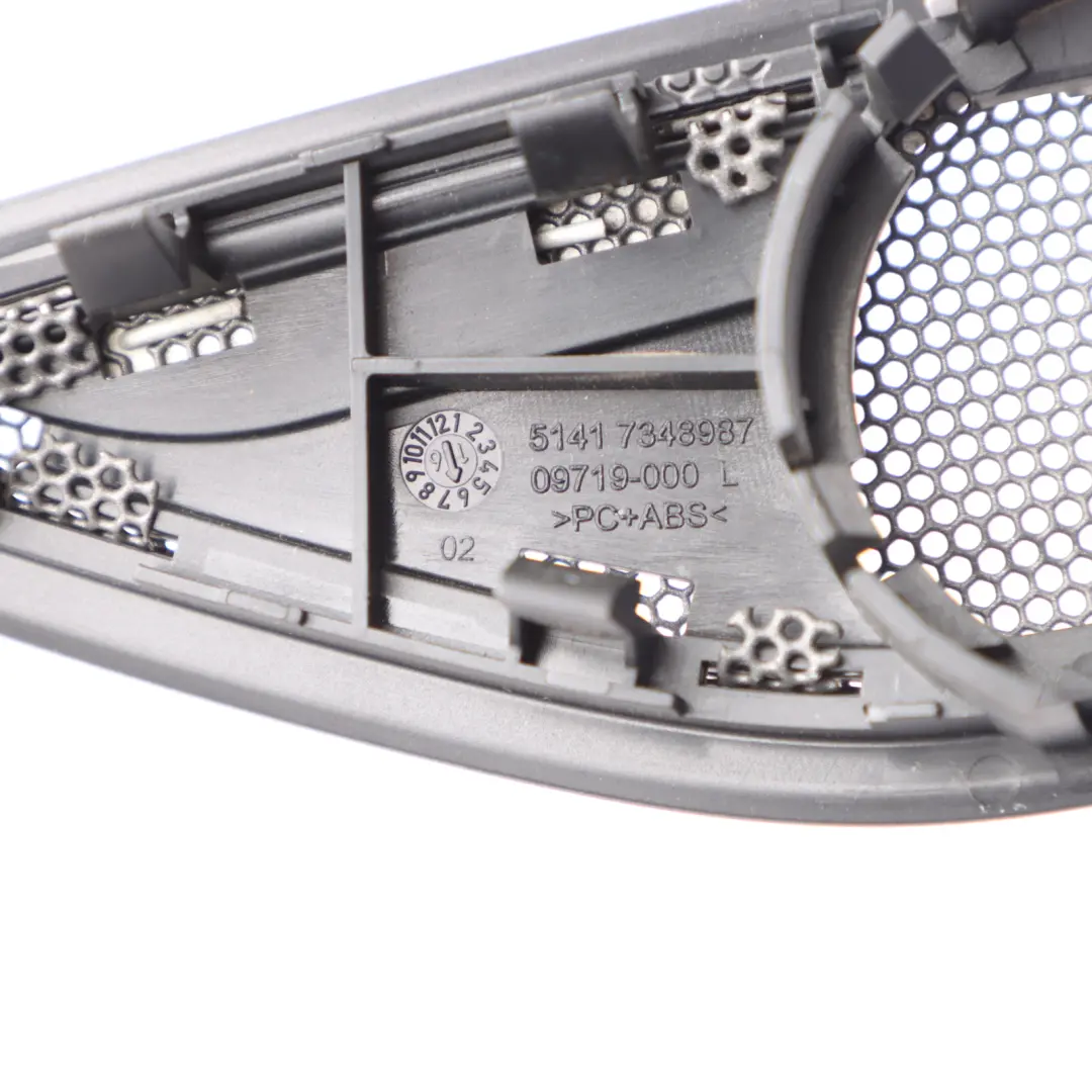 Speaker Cover BMW F06 F12 F13 Door Front Left N/S Tweeter Harman/Kardon to with Part number 7348987 Speaker Cover BMW F06 F12 F13 Door Front Left N/S Tweeter Harman/Kardon - SKU 7348987 - Part number 7348987