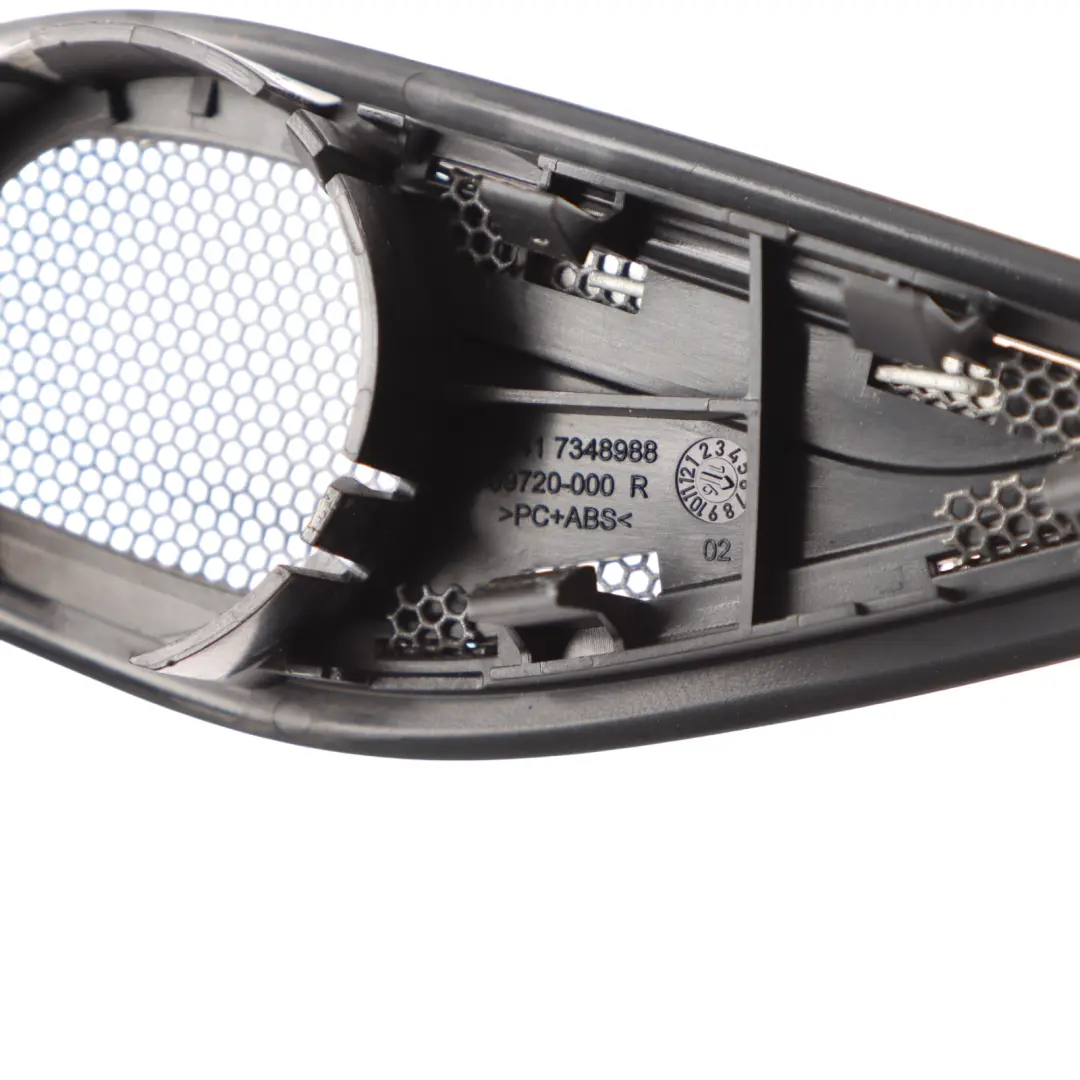 Puerta Delantera Harman Kardon Altavoz Cubierta Panel Derecho para BMW F13 M6 con número de pieza 7348988 BMW F13 M6 Puerta Delantera Harman Kardon Altavoz Cubierta Panel Derecho - SKU 7348988 - Número de pieza 7348988