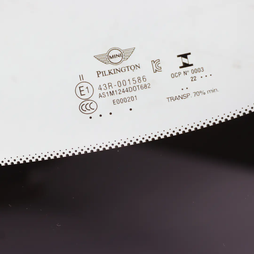 Windscreen Windshield Front Window Glass AS1 to Mini Clubman F54 with Part number 7354266 Mini Clubman F54 Windscreen Windshield Front Window Glass AS1 - SKU 7354266 - Part number 7354266