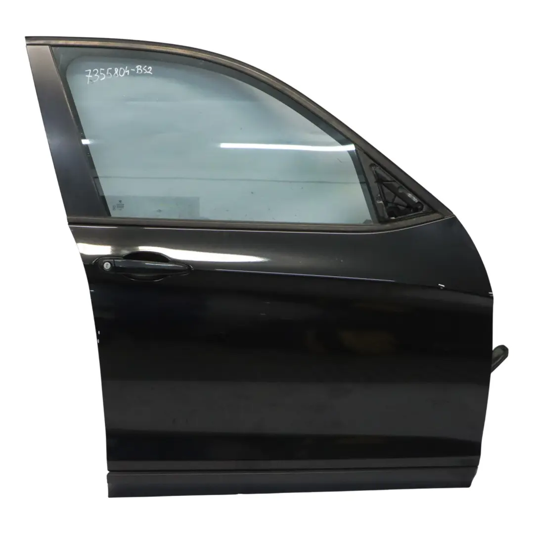 BMW X3 F25 Drzwi Prawe Przednie Black Sapphire Czarny Metalik - 475 - SKU 7355804-BS2 - Numer Części 7355804