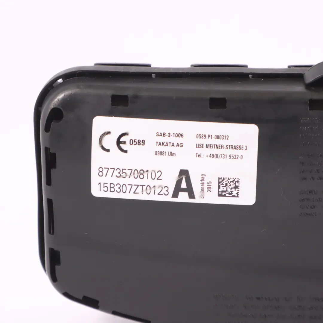 Poduszka Airbag Fotela Przód Lewa do BMW F07 F11 LCI F10 o numerze 7357081 BMW F07 F11 LCI F10 Poduszka Airbag Fotela Przód Lewa - SKU 7357081 - Numer Części 7357081