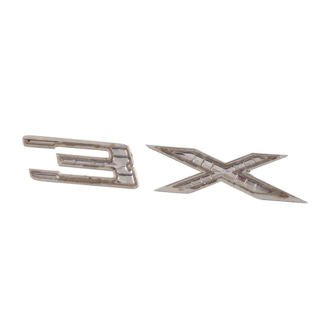BMW X3 F25 Etichetta portellone posteriore bagagliaio Emblema X3 lettere - SKU 7362473 - Numero di parte 7362473