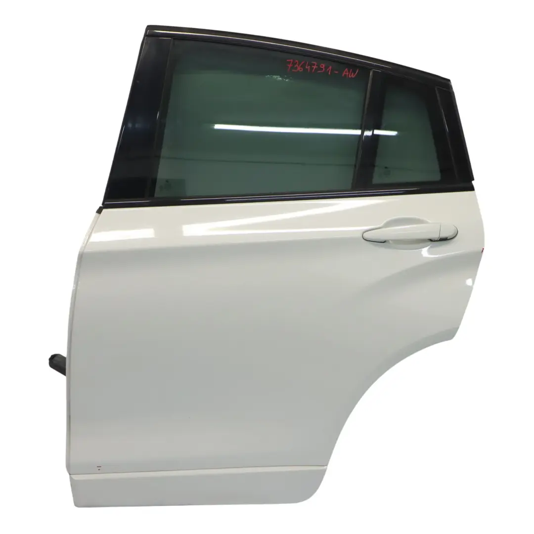 BMW X4 F26 Door Rear Left N/S Alpinweiss Alpine White 3 - 300 - SKU 7364791-AW - Part number 7364791