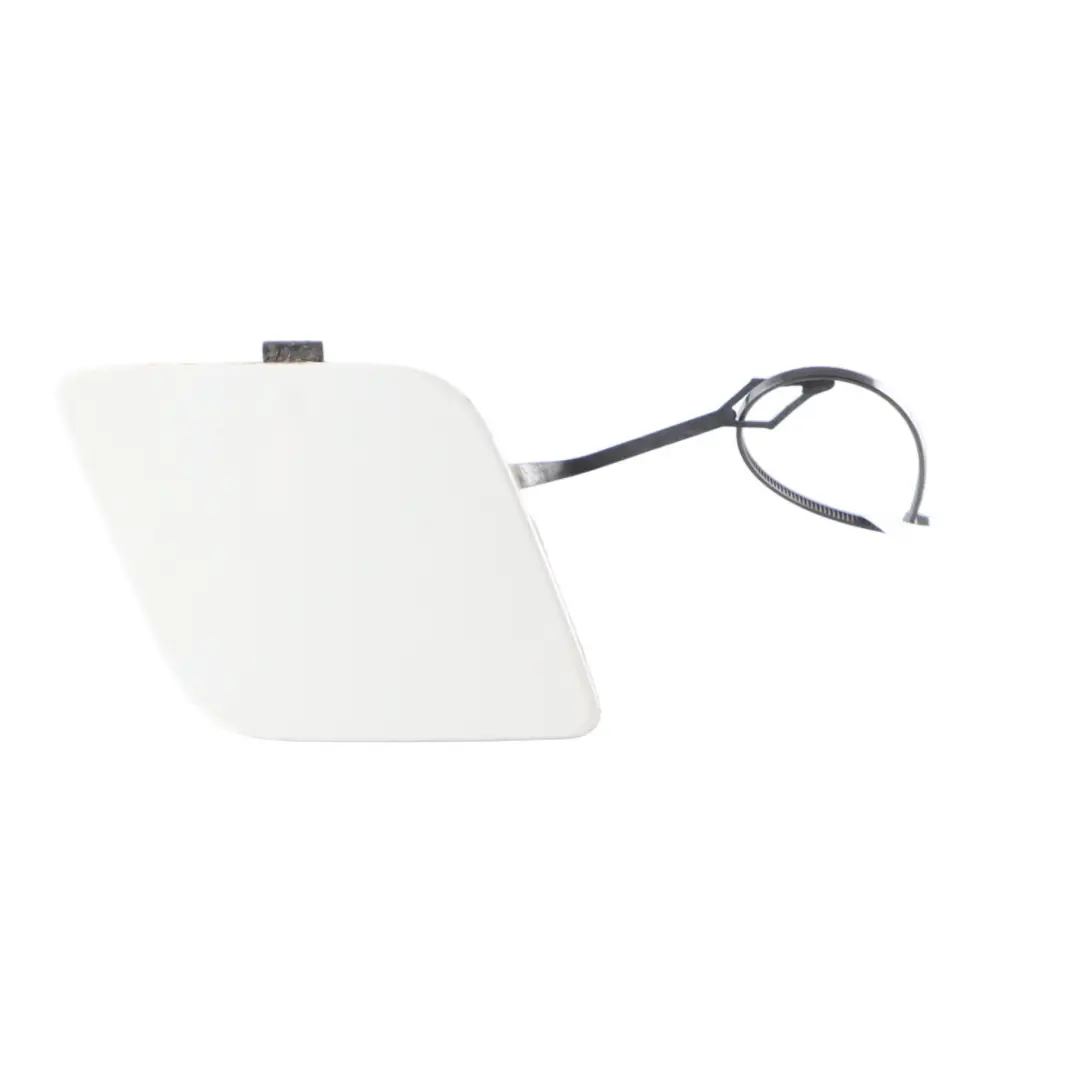 BMW F20 LCI Rear Bumper Towing Eye Hook Cover Flap Trim Alpine White 300 - SKU 7371751-AW - Part number 7371751