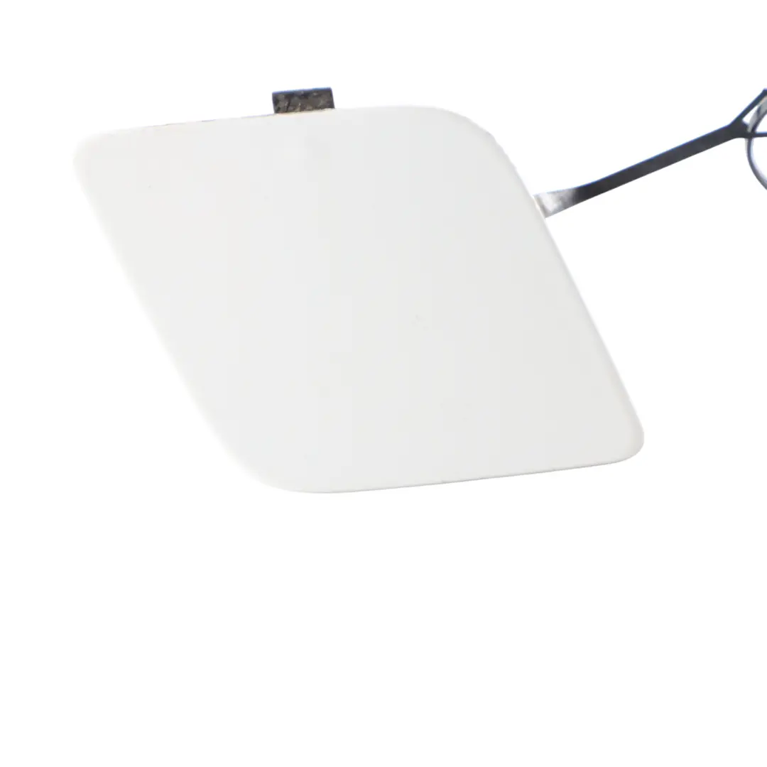 BMW F20 LCI Rear Bumper Towing Eye Hook Cover Flap Trim Alpine White 300 - SKU 7371751-AW - Part number 7371751