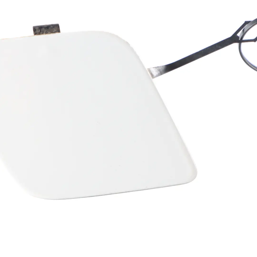 BMW F20 LCI Rear Bumper Towing Eye Hook Cover Flap Trim Alpine White 300 - SKU 7371751-AW - Part number 7371751