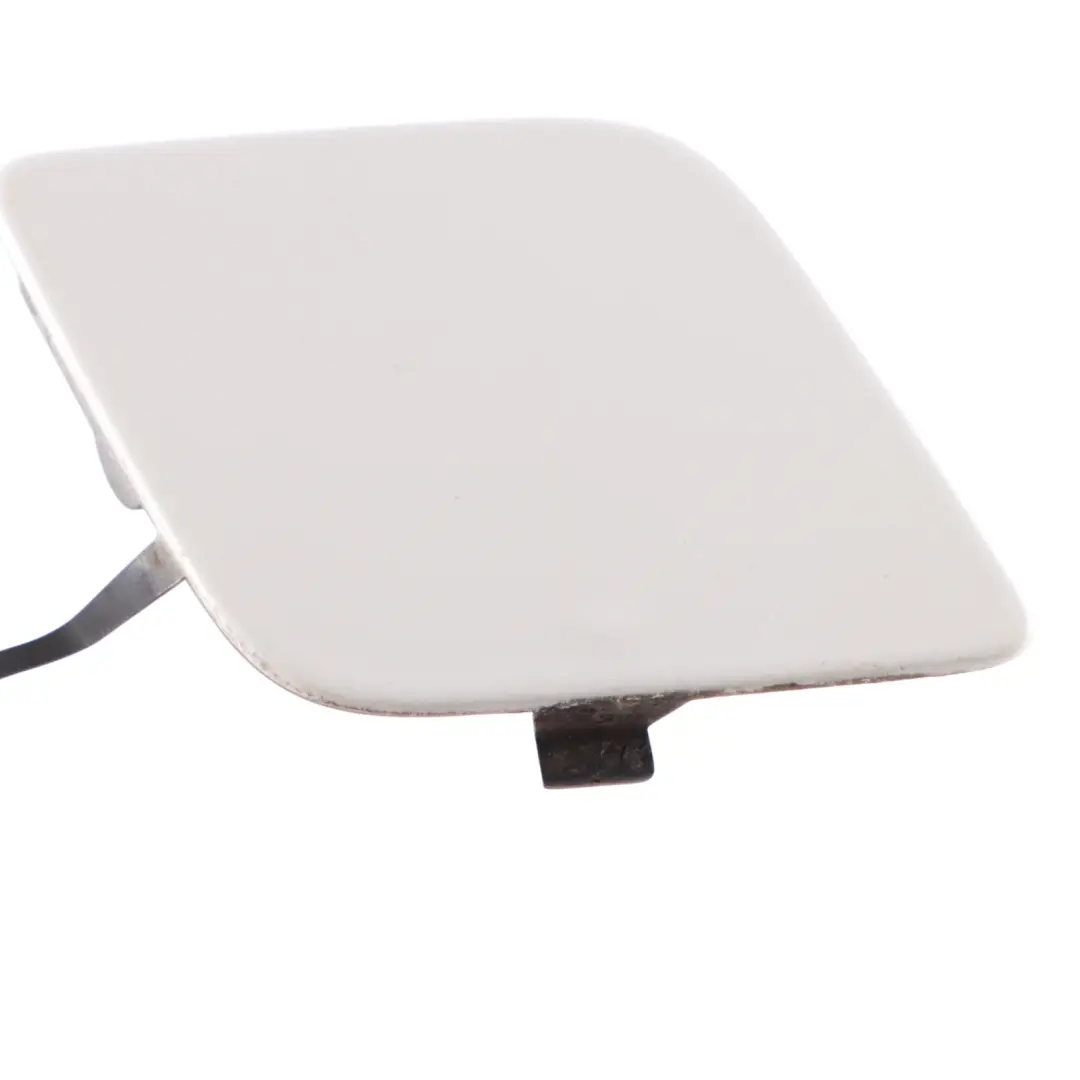 BMW F20 LCI Rear Bumper Towing Eye Hook Cover Flap Trim Alpine White 300 - SKU 7371751-AW - Part number 7371751