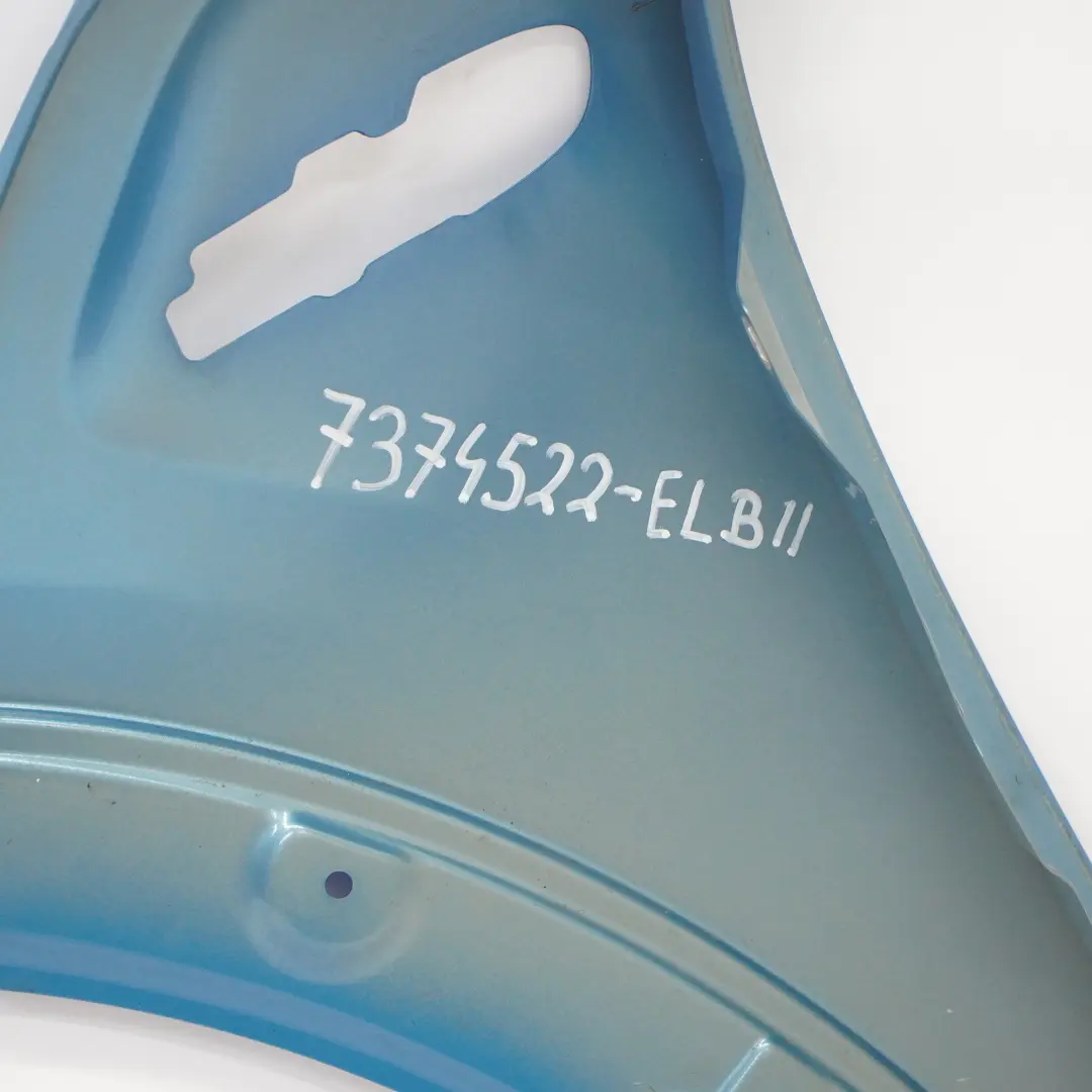 Parafango laterale Mini F55 F56 Pannello anteriore destro Electric Blue II - B86 per con numero di parte 7374522 Parafango laterale Mini F55 F56 Pannello anteriore destro Electric Blue II - B86 - SKU 7374522-ELBII - Numero di parte 7374522