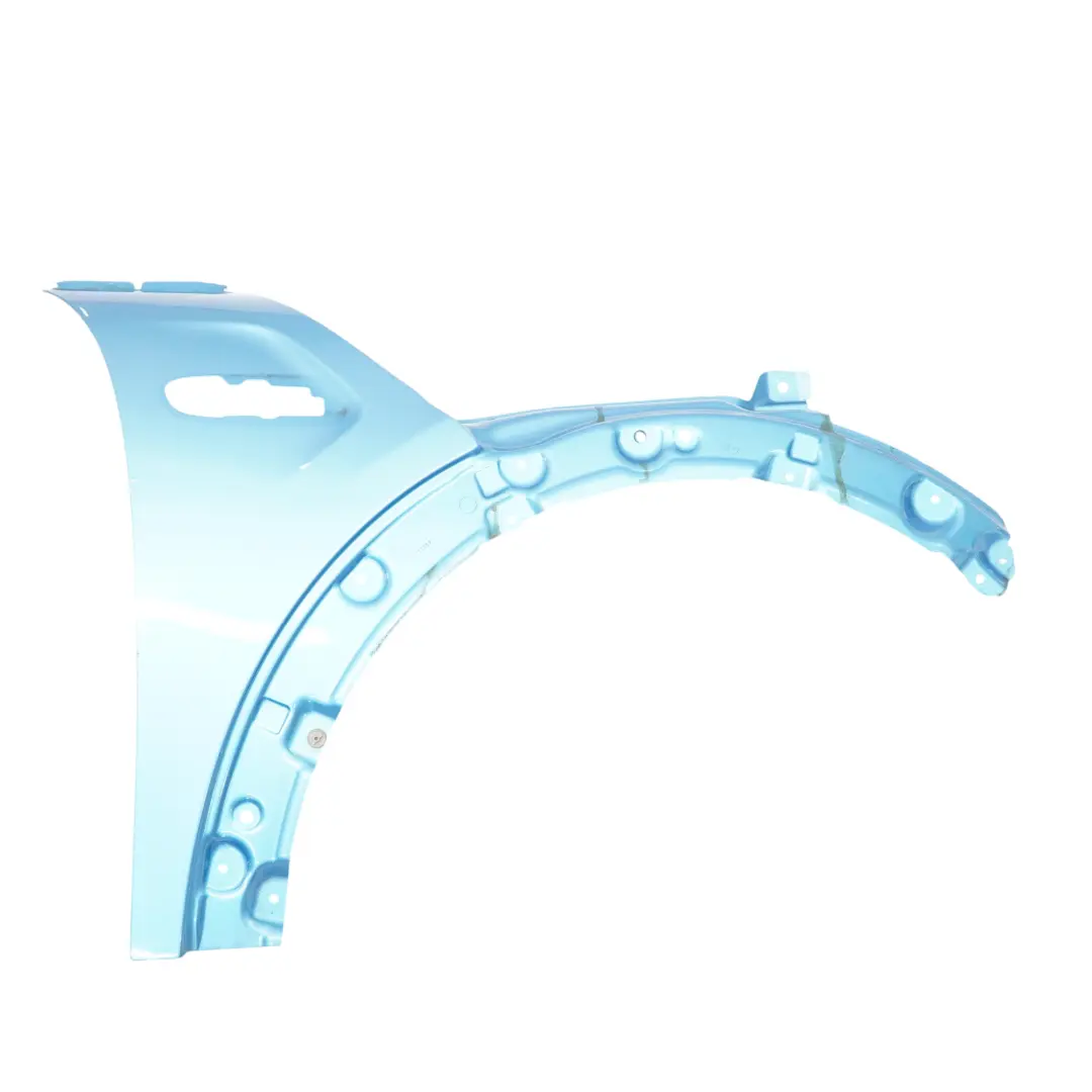 Side Wing Fender Mini F55 F56 F57 Front Right O/S Panel Electric Blue II - B86 to  with Part number 7374522  Side Wing Fender Mini F55 F56 F57 Front Right O/S Panel Electric Blue II - B86 - SKU 7374522-ELBII - Part number 7374522