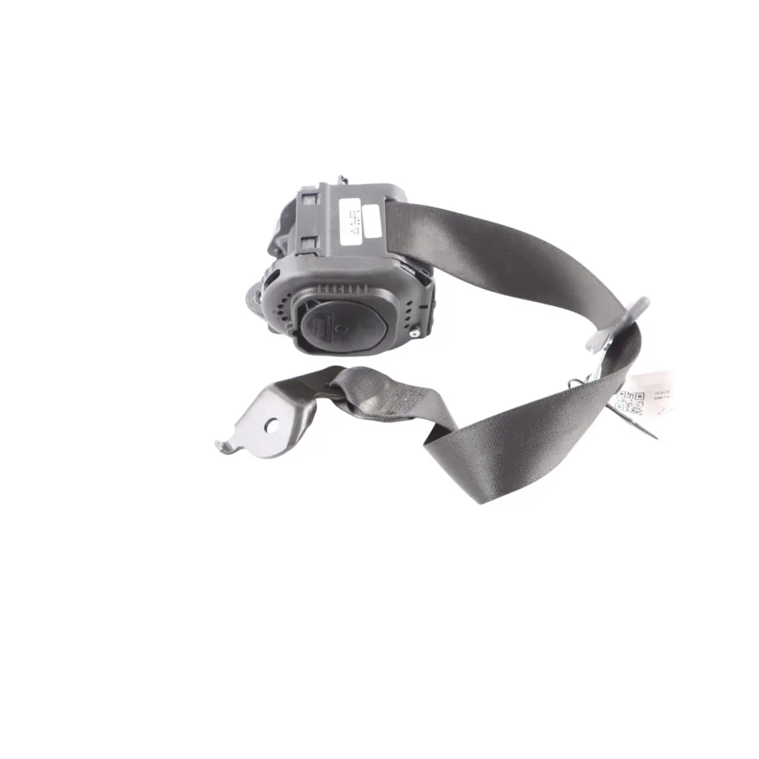 Seat Belt BMW X6 F16 X6M F86 Rear Left N/S Safety Belt Basic Black - SKU 7376129 - Part number 7376129