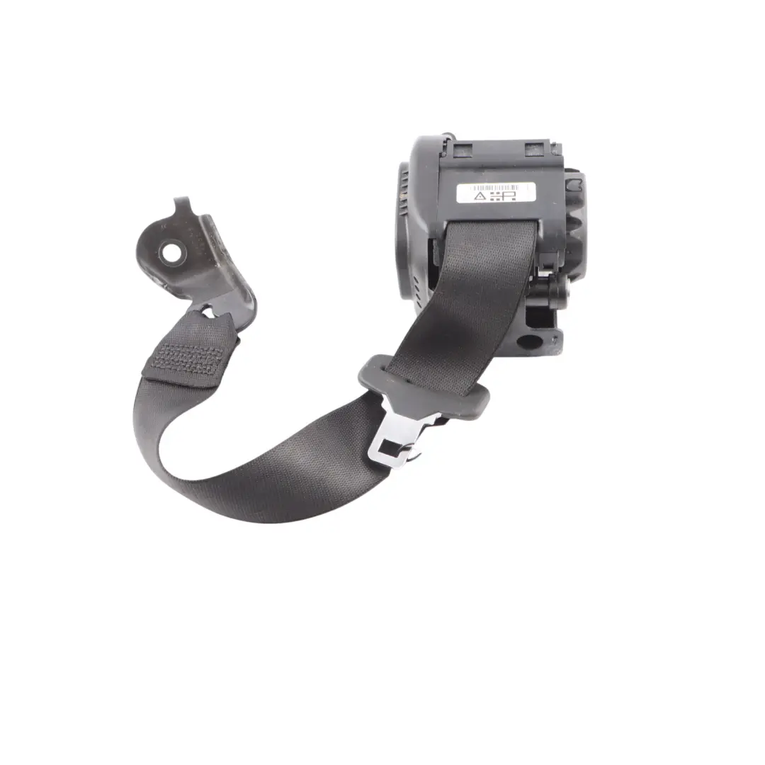 BMW X6 F16 X6M F86 Cinturón Trasero Derecho Basic Negro - SKU 7376130 - Número de pieza 7376130