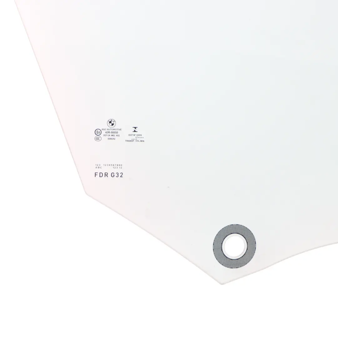 Vitre Latérale Avant Droite Modèle AS2 Vert pour BMW G32 à propos du numéro de pièce 7379830 BMW G32 Vitre Latérale Avant Droite Modèle AS2 Vert - SKU 7379830 - Numéro de pièce 7379830