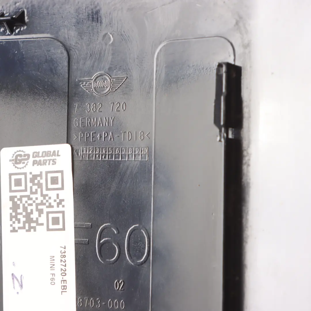 Filler Fill Flap Cover Cap Enigmatic Black C3Y to Mini Countryman F60 Fuel with Part number 7382720 Mini Countryman F60 Fuel Filler Fill Flap Cover Cap Enigmatic Black C3Y - SKU 7382720-EBL - Part number 7382720