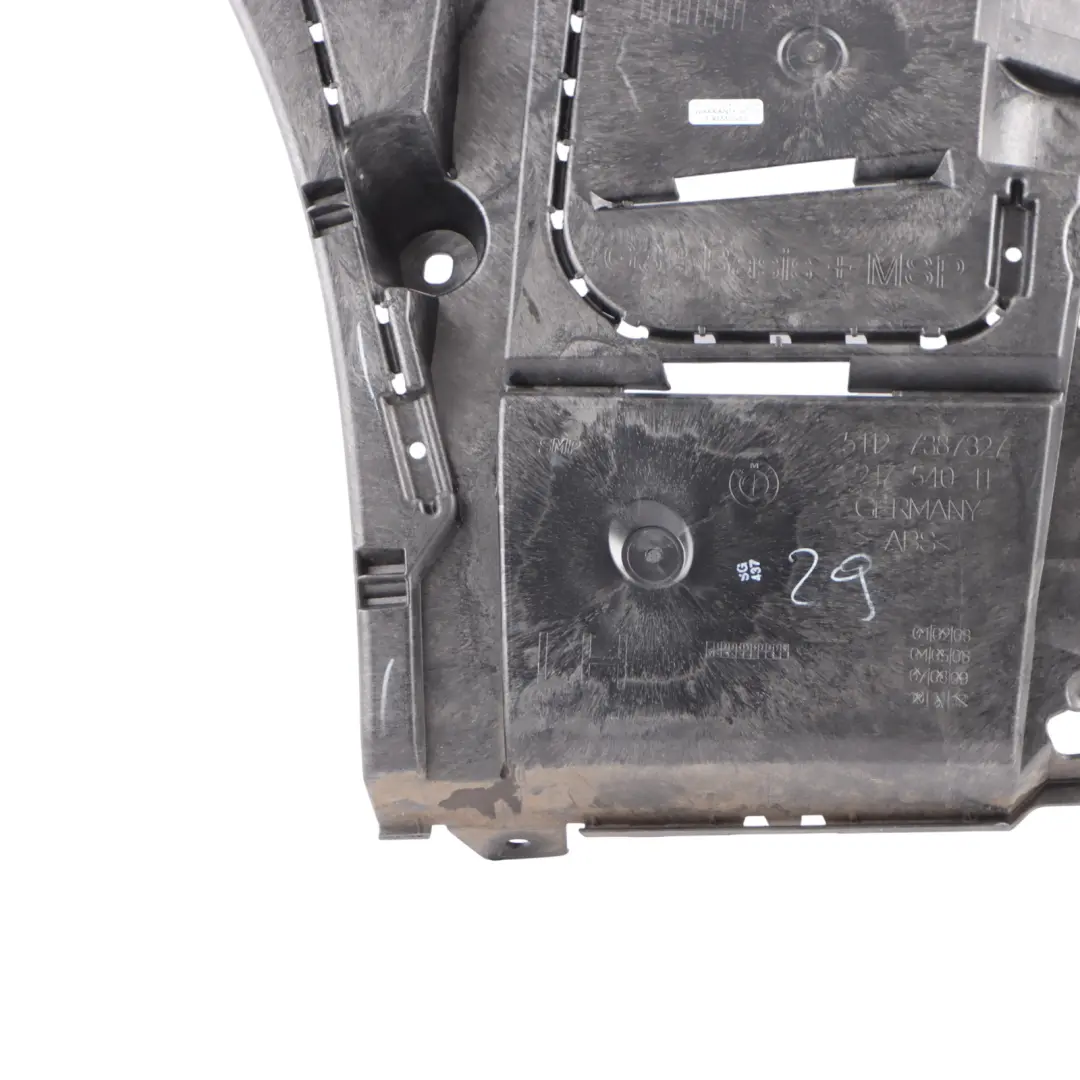 Bumper Bracket Left N/S Guide Rail Holder Carrier to BMW G32 Rear with Part number 7387327 BMW G32 Rear Bumper Bracket Left N/S Guide Rail Holder Carrier - SKU 7387327 - Part number 7387327