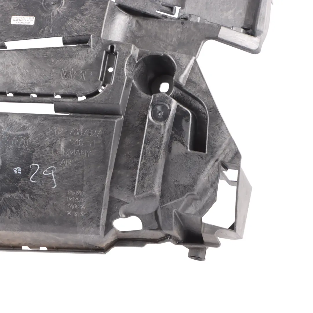 Bumper Bracket Left N/S Guide Rail Holder Carrier to BMW G32 Rear with Part number 7387327 BMW G32 Rear Bumper Bracket Left N/S Guide Rail Holder Carrier - SKU 7387327 - Part number 7387327