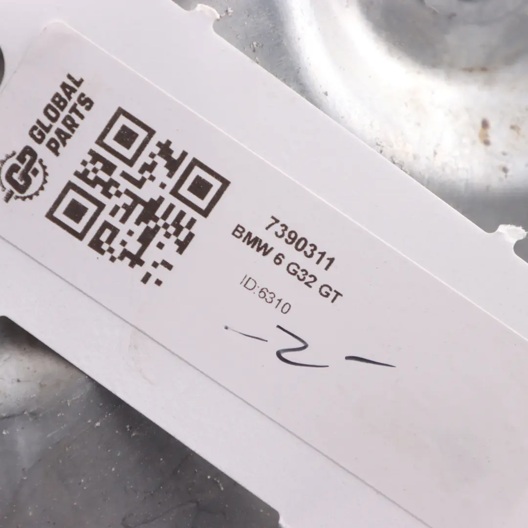 Strut Brace Front Support Bulkhead Bar Body Reinforcement to BMW G32 GT with Part number 7390311 BMW G32 GT Strut Brace Front Support Bulkhead Bar Body Reinforcement - SKU 7390311 - Part number 7390311