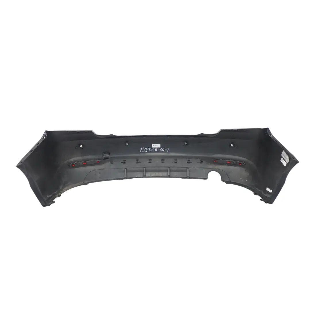 BMW F22 F23 Rear Bumper Sport Line Trim Panel Schwarz 2 Black - 668 - SKU 7390348-SCH2 - Part number 7390348