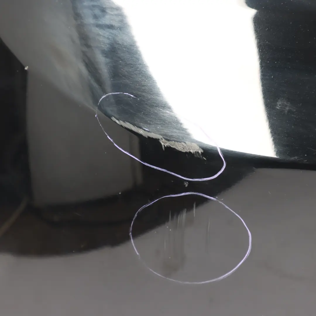 BMW F22 F23 Rear Bumper Trim Panel Sport Line Schwarz 2 Black - 668 - SKU 7390348-SCH3 - Part number 7390348