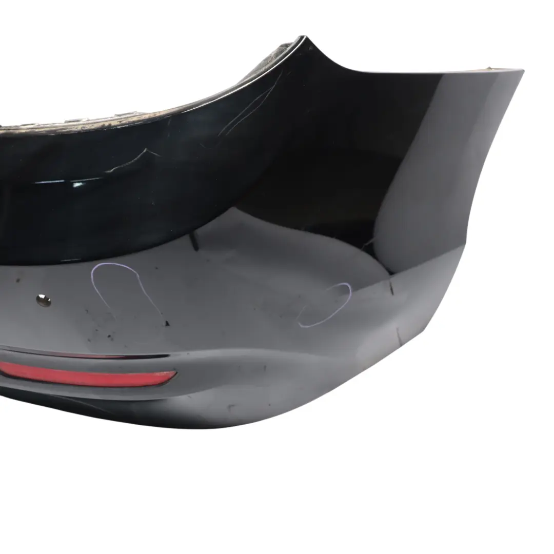BMW F22 F23 Rear Bumper Trim Panel Sport Line Schwarz 2 Black - 668 - SKU 7390348-SCH3 - Part number 7390348