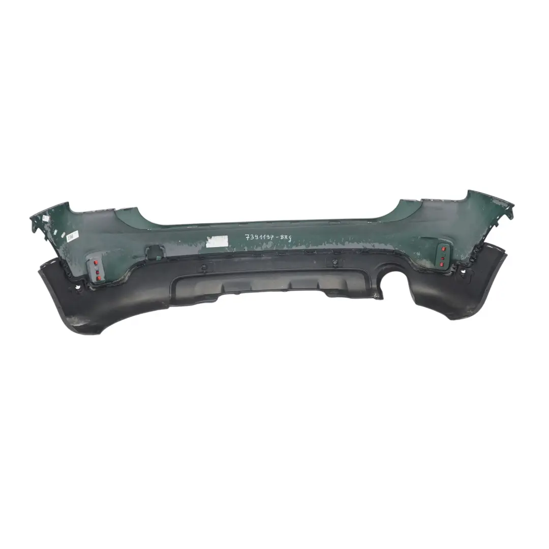 Mini F60 Countryman Bumper Rear Trim Panel PDC British Racing Green II - B22 - SKU 7391197-BRGII - Part number 7391197