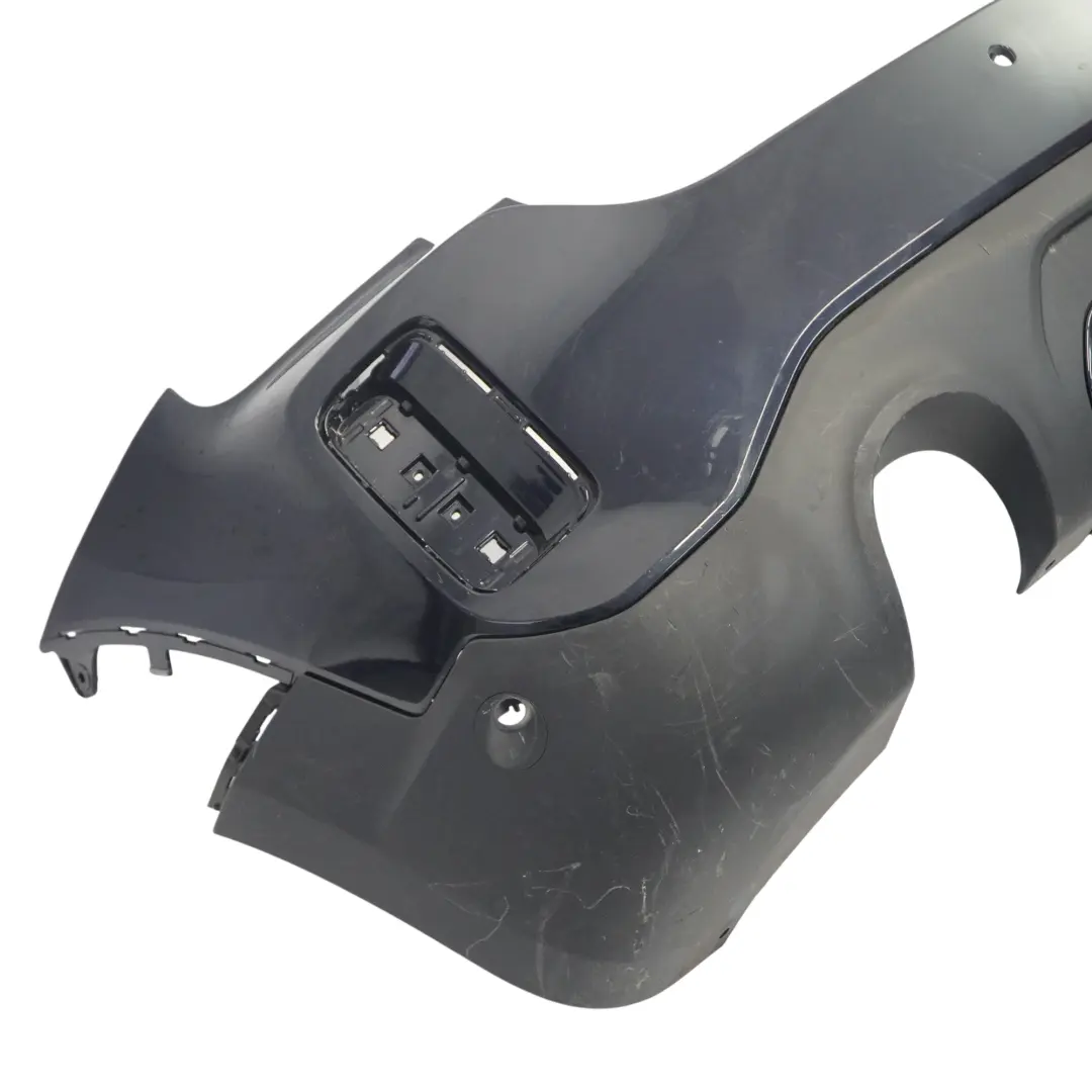 Mini F60 Countryman Bumper Rear Trim Panel PDC Midnight Black Metallic - A94 - SKU 7391197-MNB - Part number 7391197