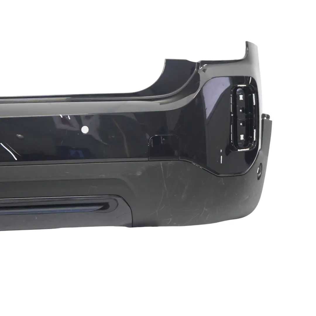 Mini F60 Countryman Bumper Rear Trim Panel PDC Midnight Black Metallic - A94 - SKU 7391197-MNB - Part number 7391197
