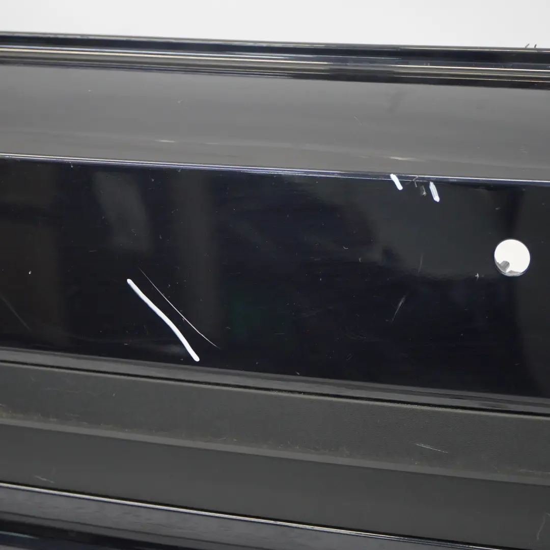 Mini F60 Countryman Bumper Rear Trim Panel PDC Midnight Black Metallic - A94 - SKU 7391197-MNB - Part number 7391197