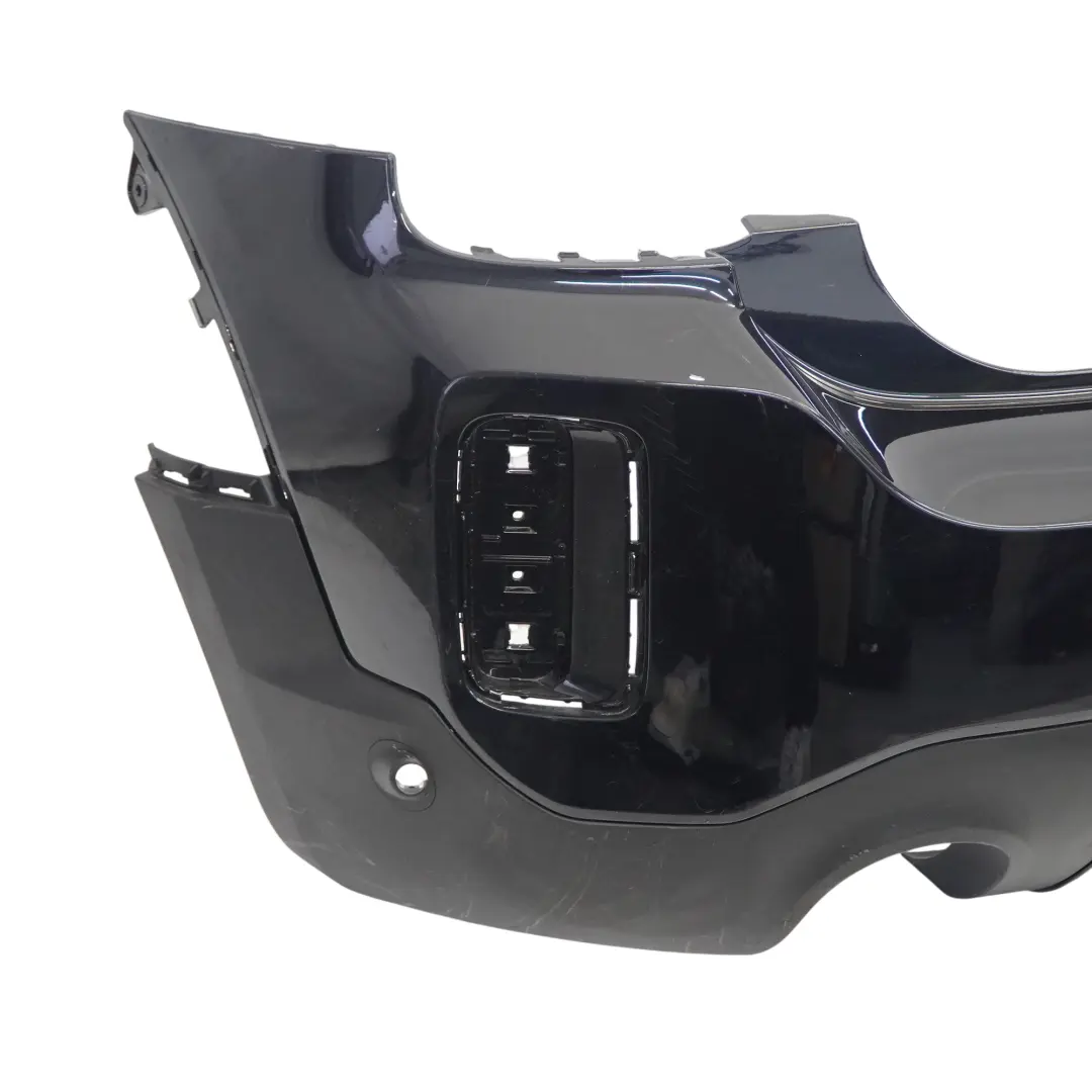 Mini F60 Countryman Bumper Rear Trim Panel PDC Midnight Black Metallic - A94 - SKU 7391197-MNB - Part number 7391197