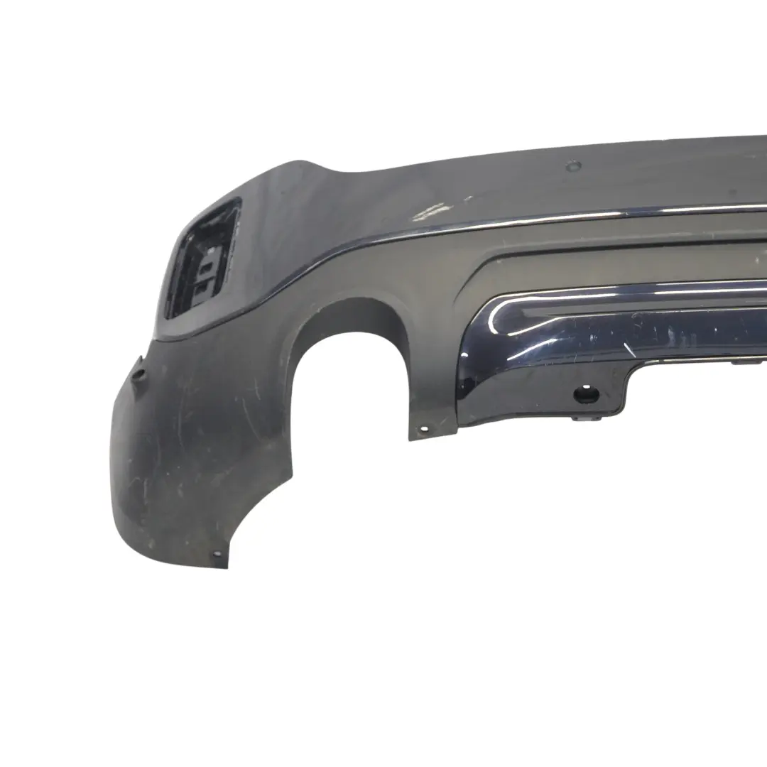 Mini F60 Countryman Bumper Rear Trim Panel PDC Midnight Black Metallic - A94 - SKU 7391197-MNB - Part number 7391197