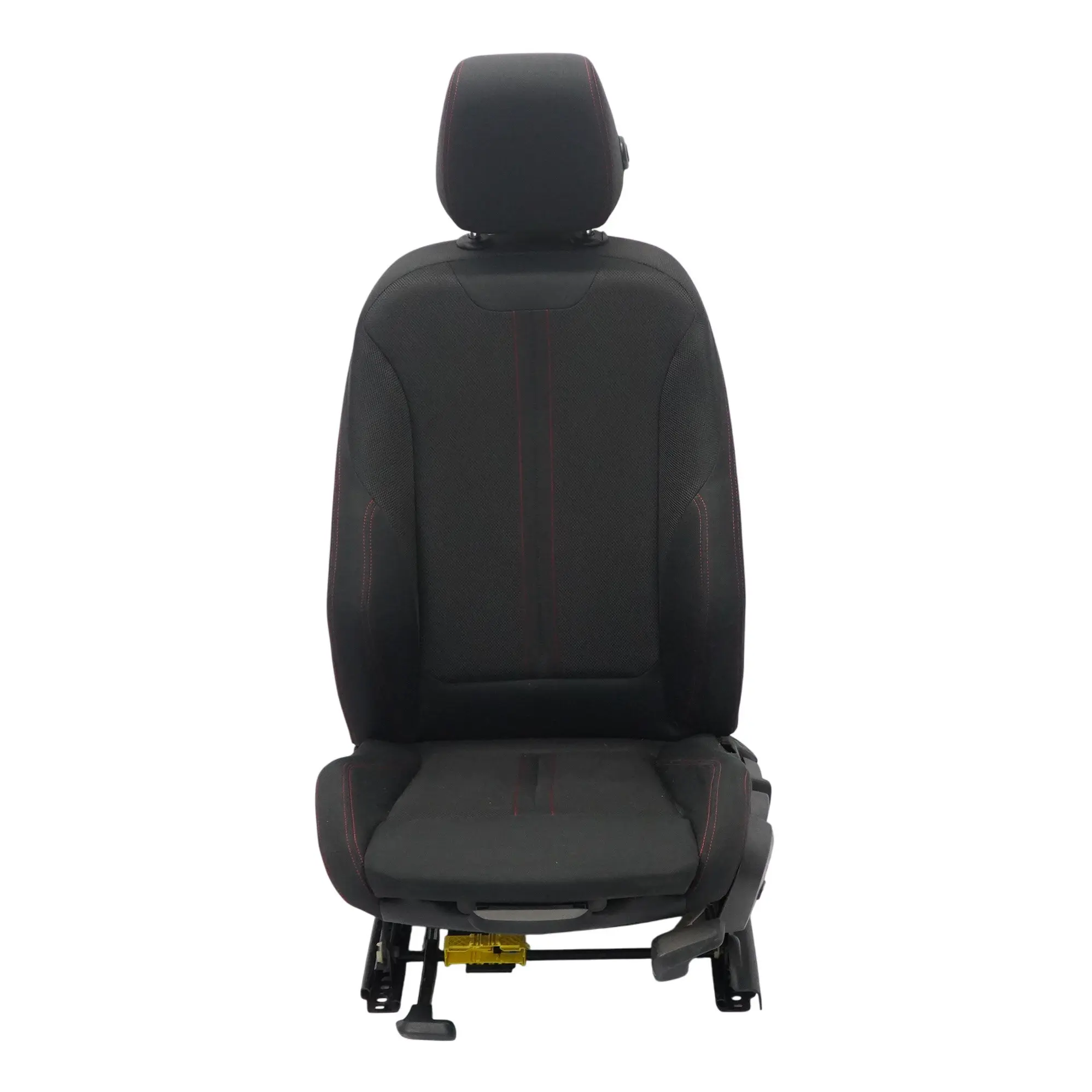 BMW F30 LCI Asiento Delantero Sport Izquierdo Tela Antracita Rojo
