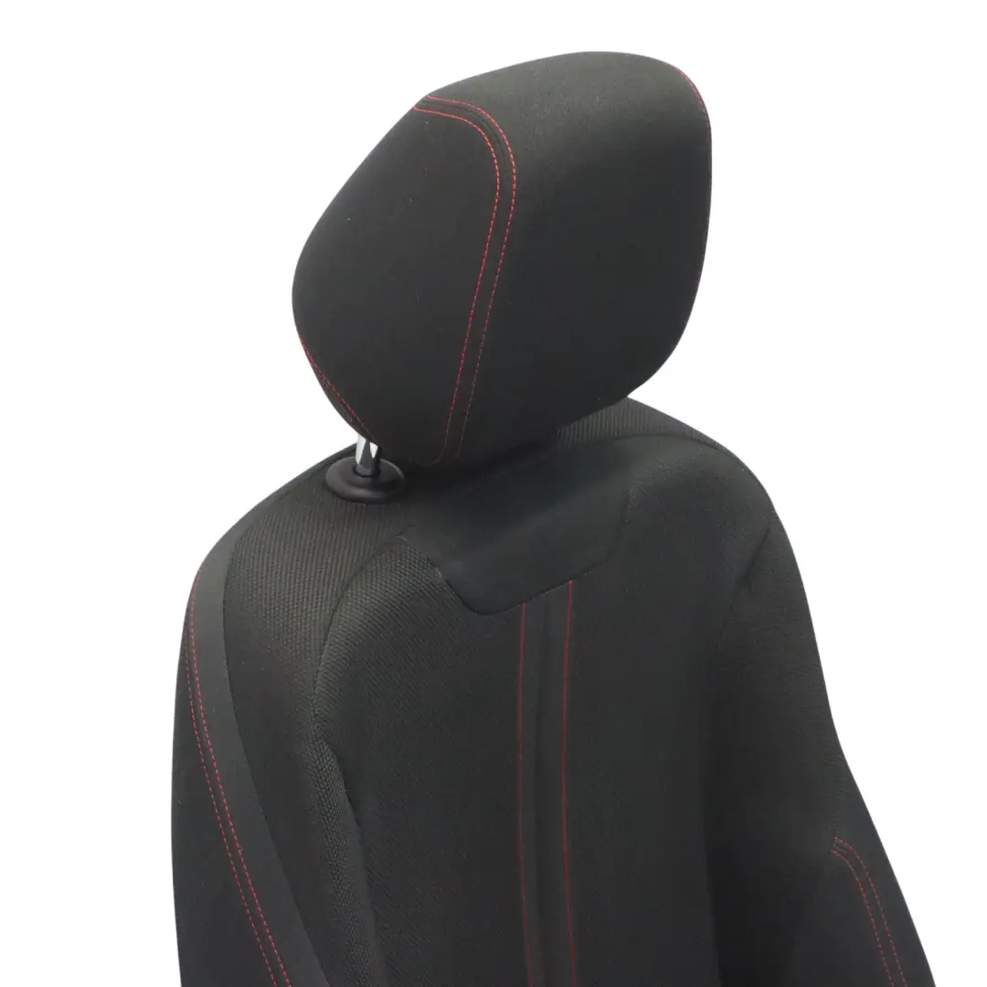 BMW F30 LCI Front Seat Sport Right O/S Fabric Cloth Anthrazit Red - SKU 7392460-3 - Part number 7392460
