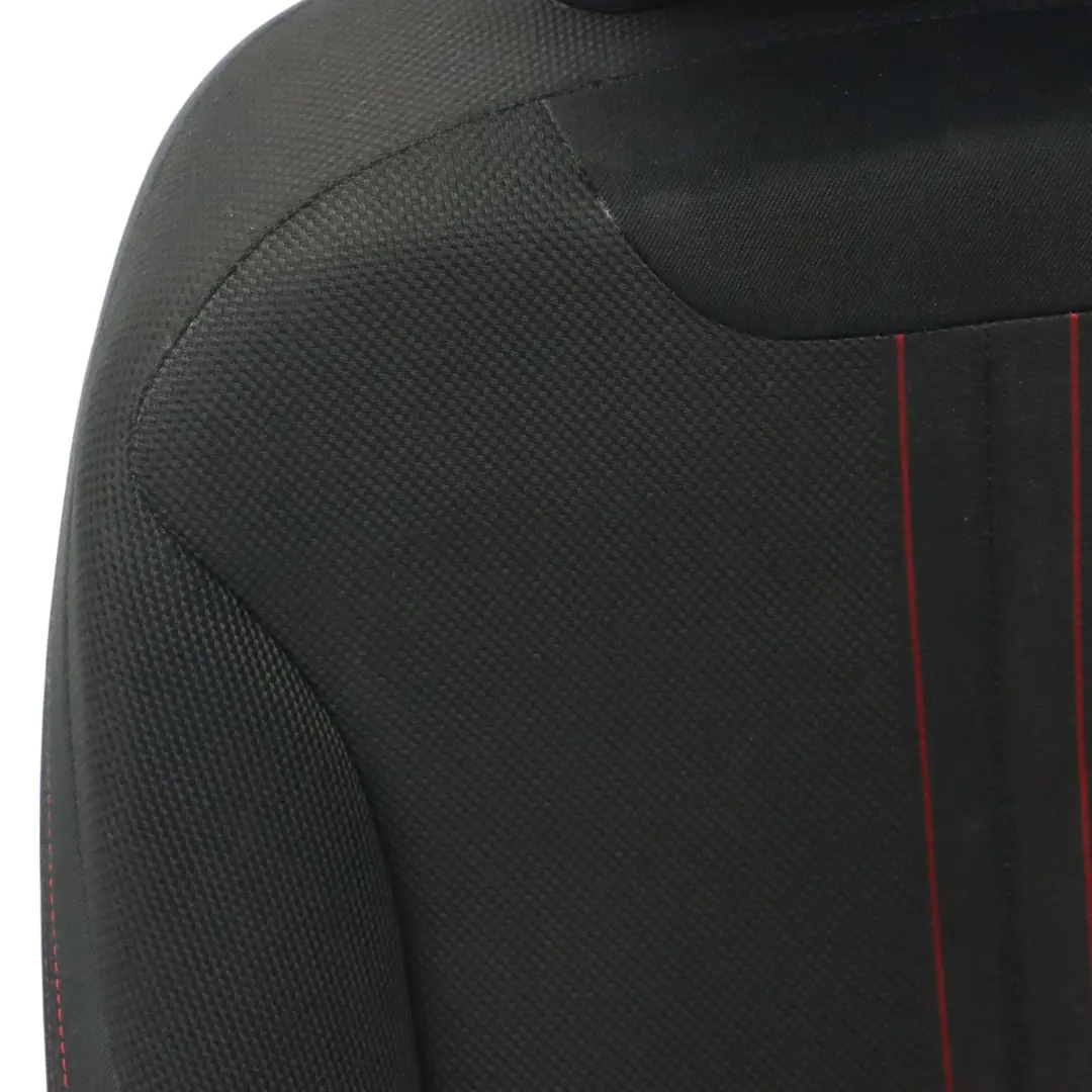 BMW F30 LCI Front Seat Sport Right O/S Fabric Cloth Anthrazit Red - SKU 7392460-3 - Part number 7392460