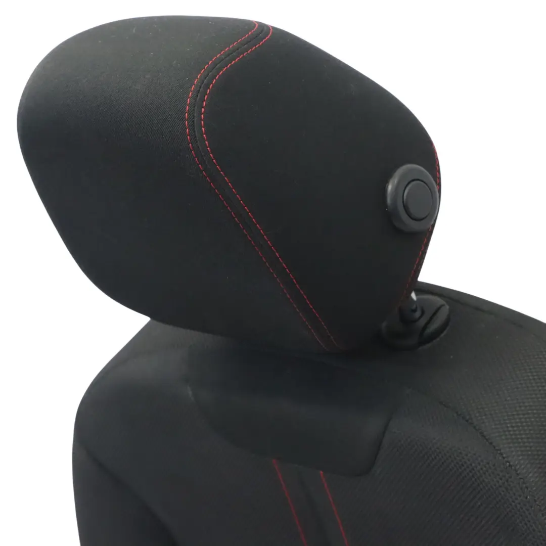 BMW F30 LCI Front Seat Sport Right O/S Fabric Cloth Anthrazit Red - SKU 7392460-3 - Part number 7392460