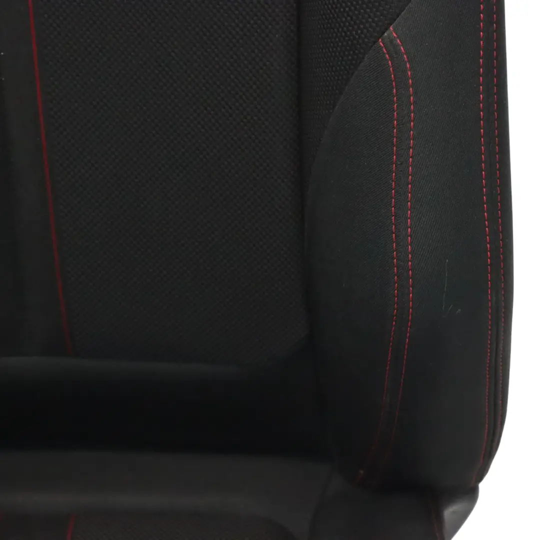 BMW F30 LCI Front Seat Sport Right O/S Fabric Cloth Anthrazit Red - SKU 7392460-3 - Part number 7392460